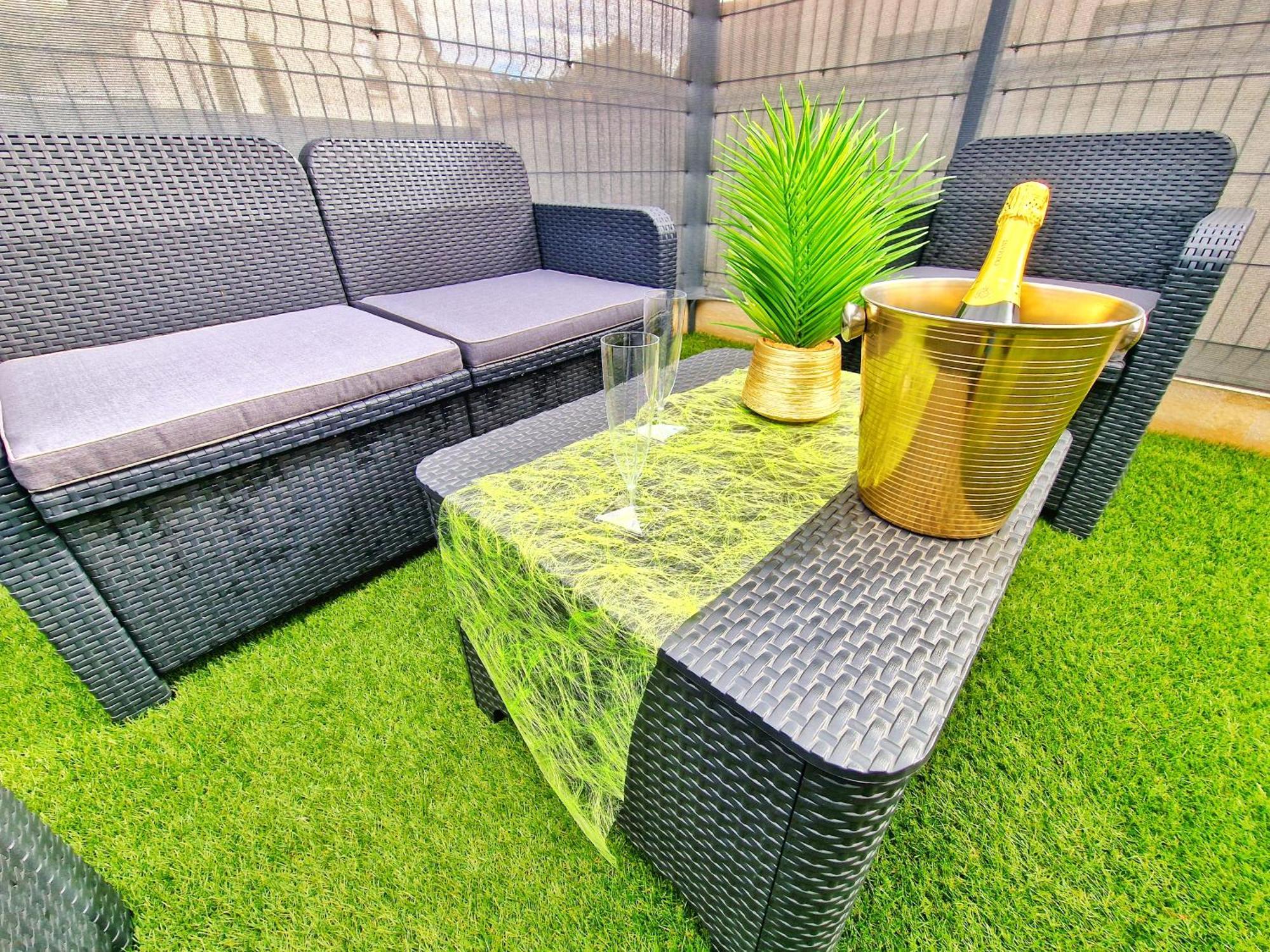 Relax Spa-4 Pers-Jacuzzi-Parking-Jardin-Clim-Colmar Muntzenheim Kültér fotó